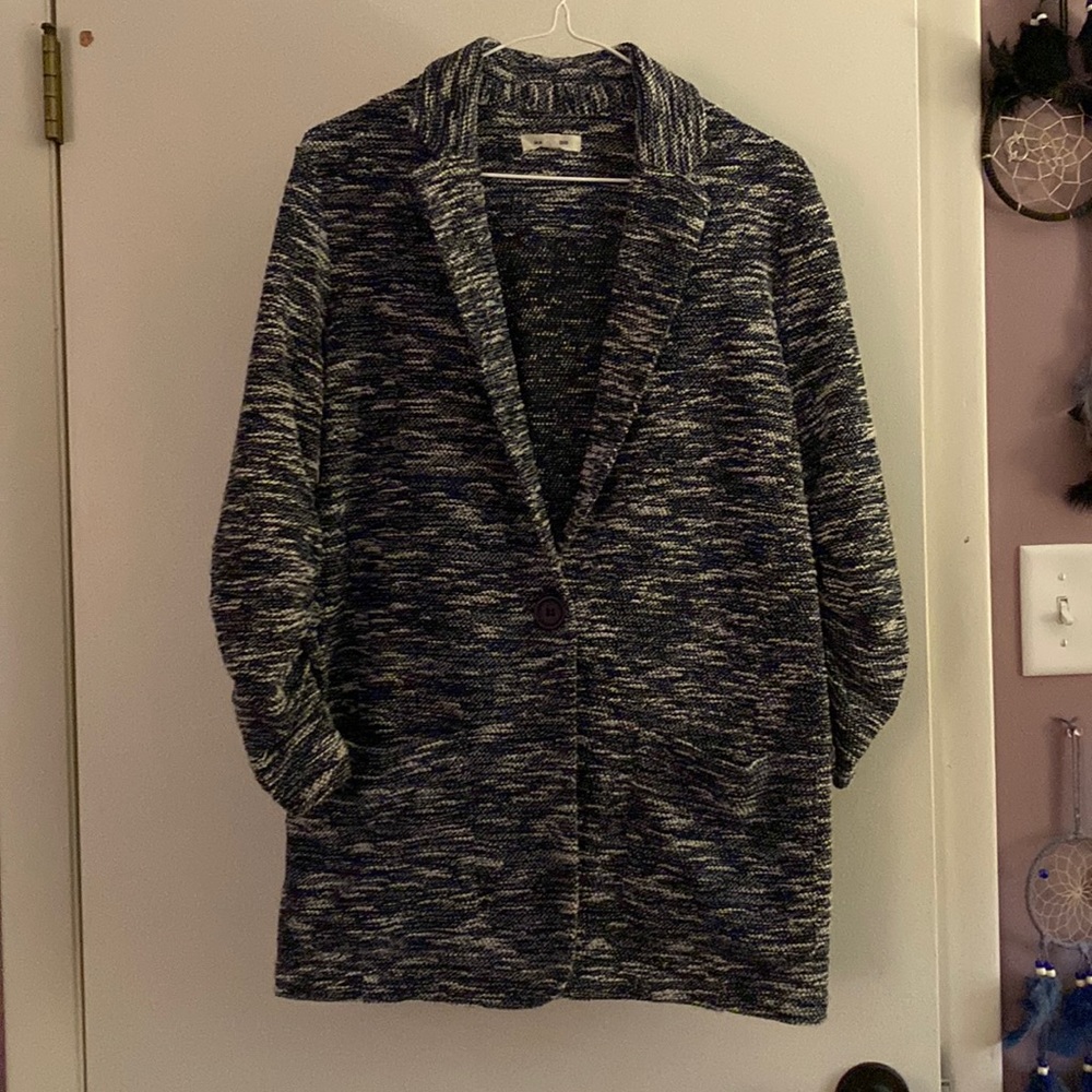 Dark blue patterned cardigan - size small - Nordstrom Rack